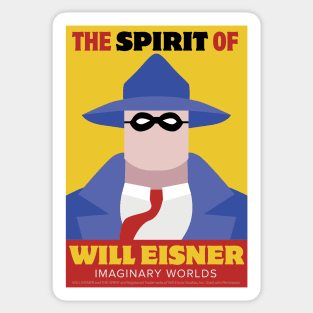 Imaginary Worlds - The Spirit of Will Eisner Sticker